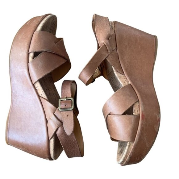 Kork-Ease Ava 2.0 Wedge Platform Sandals Size 8 - Picture 9 of 9